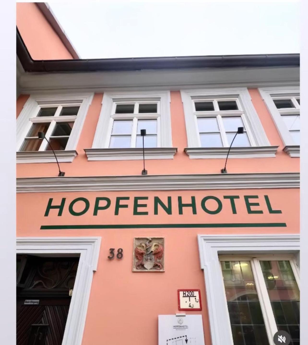 Hopfenhotel Am Adenauerufer Bamberg Exterior foto